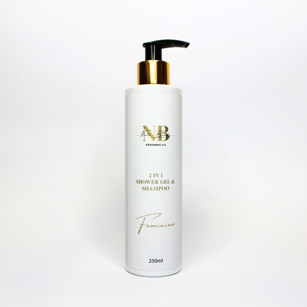 2-in-1 Shower Gel & Shampoo for Women, 250ml