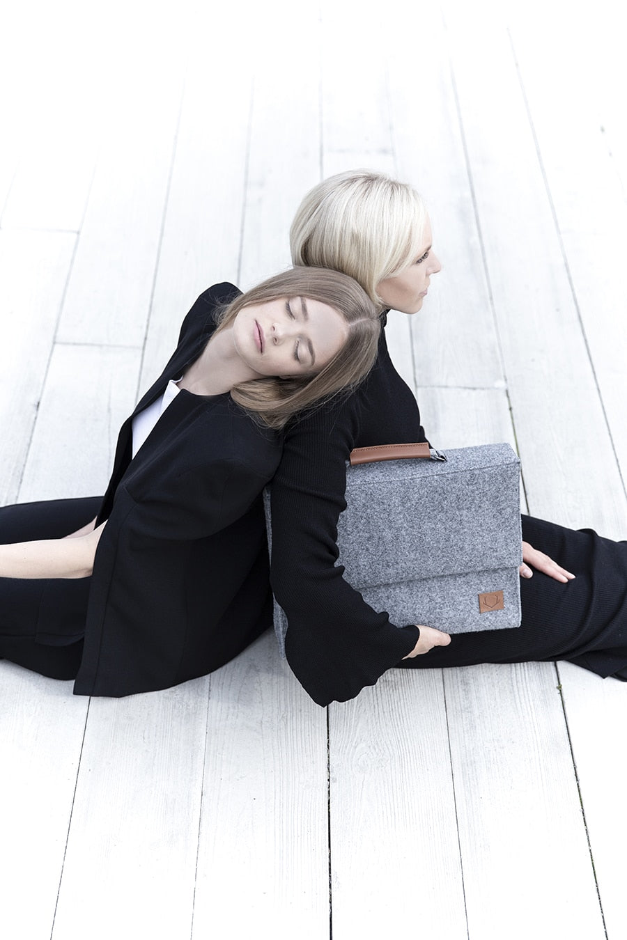 Briefcase Sören - Grey
