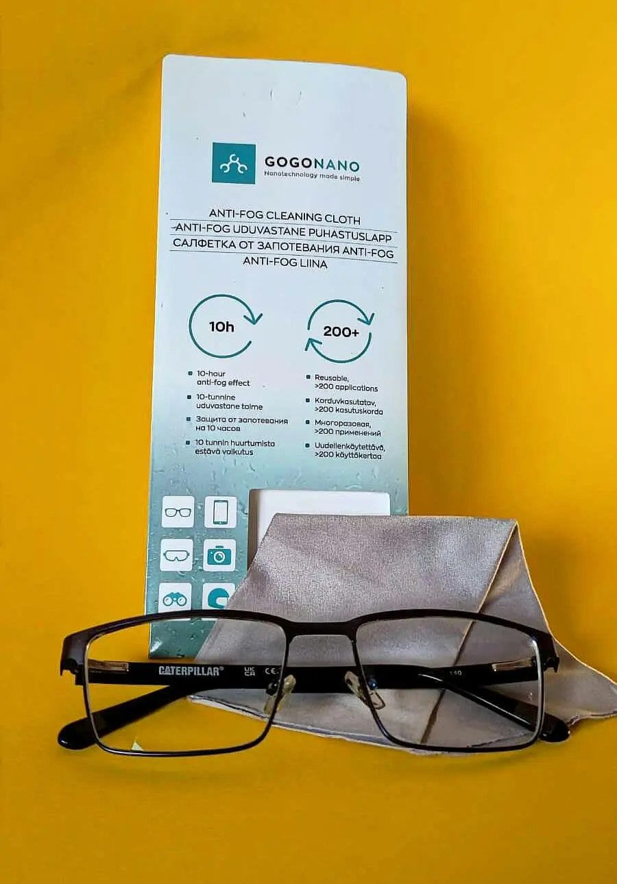 Anti-Fog Cleaning Cloth for Glasses