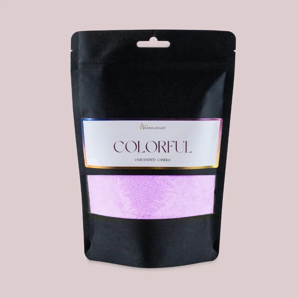 Powdered Candle Refill Kit – Unscented Light Lilac, 330g