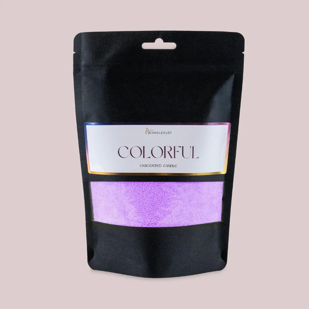 Powdered Candle Refill Kit – Unscented Lilac, 330g