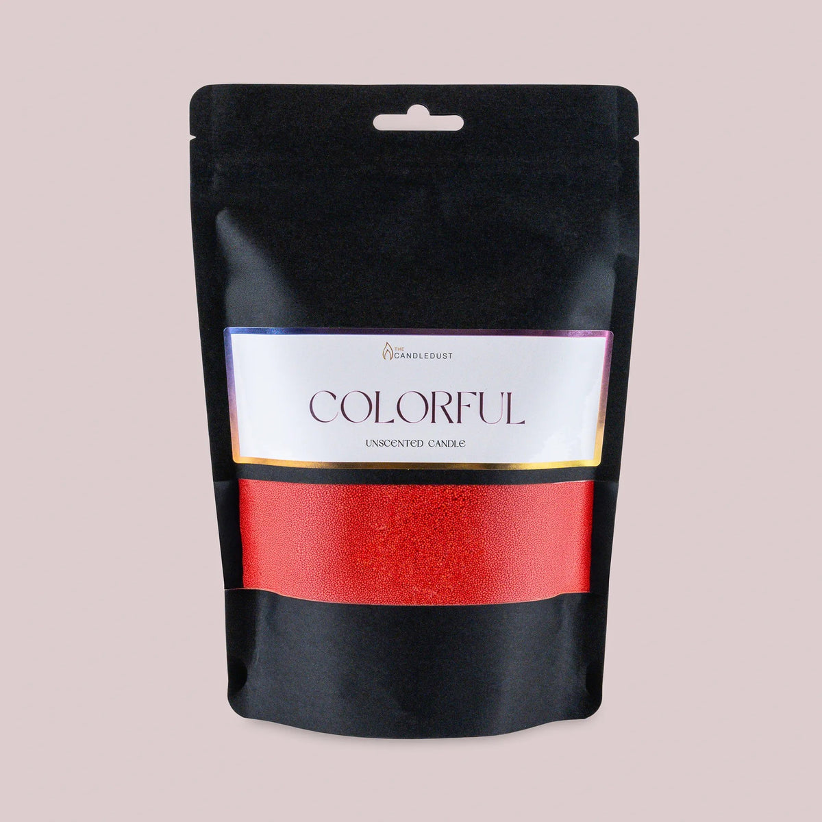 Powdered Candle Refill Kit – Unscented Red, 330g