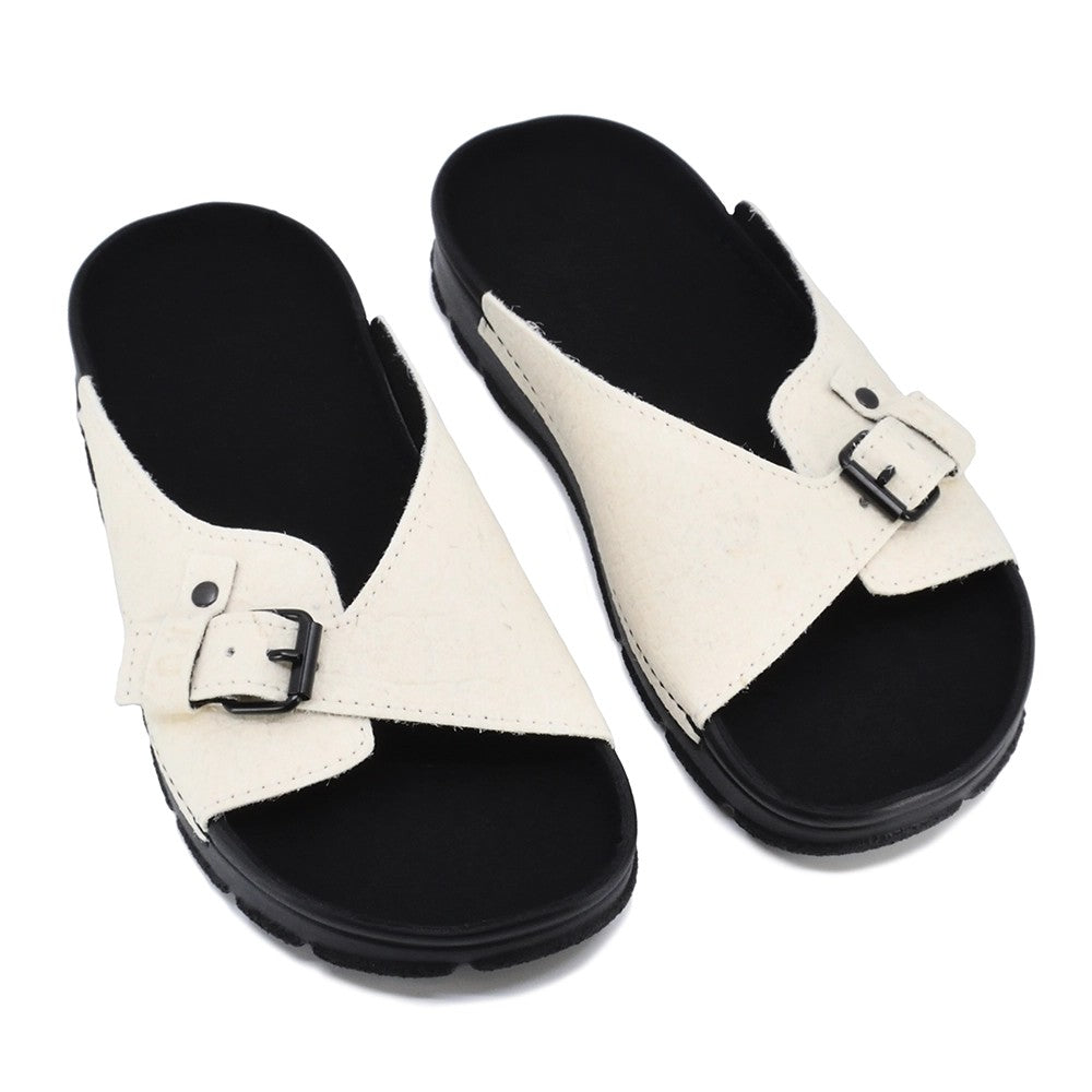 TOKU Rome Vegan Sandals - White
